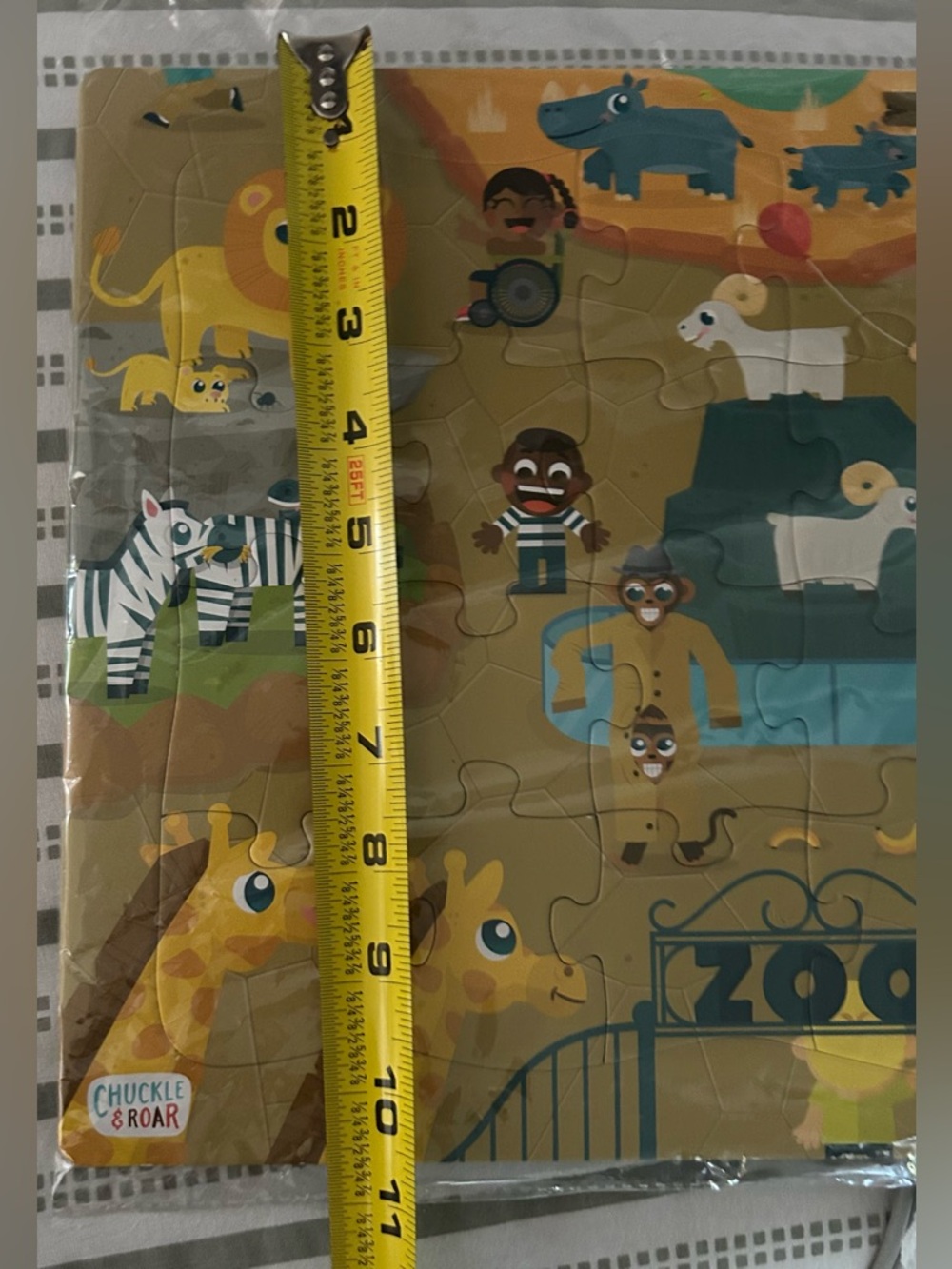 Chuckle & Roar 24 Piece Kids Jigsaw Puzzle Zoo Animals NEW - Picture 4 of 5